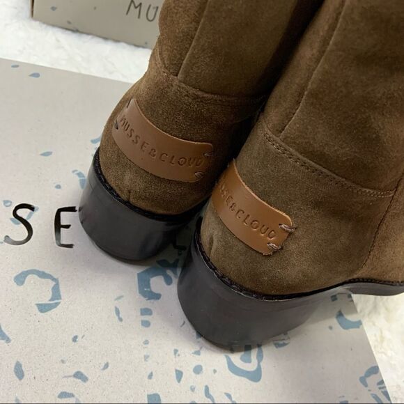 🆕 Musse & Cloud Suede Leather Booties - Picture 3 of 9